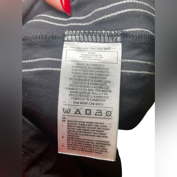 Adidas Women’s Long Sleeve Crew Neck Ruffle Dress Size XS - Picture 7 of 8